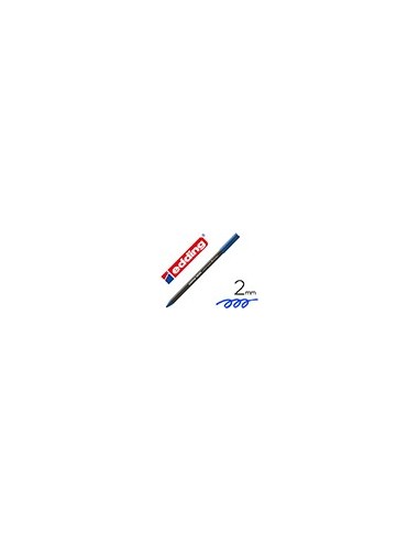 ROTULADOR EDDING PUNTA FIBRA 1300 AZUL PUNTA RED.0.5 MM