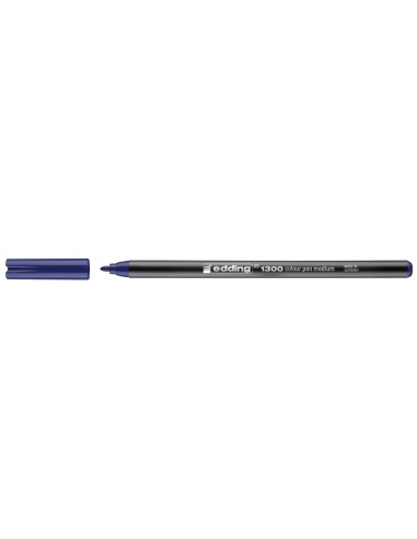ROTULADOR EDDING PUNTA FIBRA 1300 AZUL PUNTA RED.0.5 MM