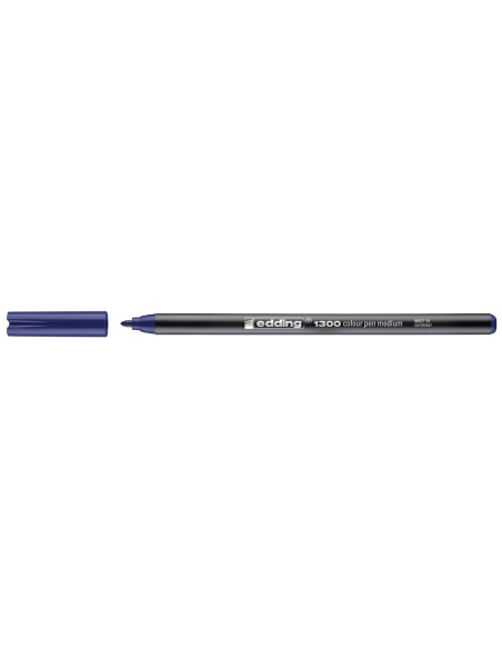 ROTULADOR EDDING PUNTA FIBRA 1300 AZUL PUNTA RED.0.5 MM
