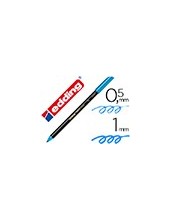 ROTULADOR EDDING PUNTA FIBRA 1200 AZUL CLARO N.10 PUNTA RED.0.5 MM 2