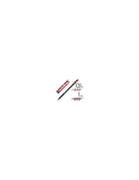 ROTULADOR EDDING PUNTA FIBRA 1200 MARRON N.7 PUNTA RED.0.5 MM