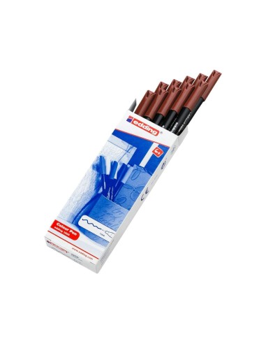 ROTULADOR EDDING PUNTA FIBRA 1200 MARRON N.7 PUNTA RED.0.5 MM