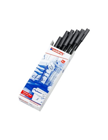 ROTULADOR EDDING PUNTA FIBRA 1300 NEGRO PUNTA RED.0.5 MM