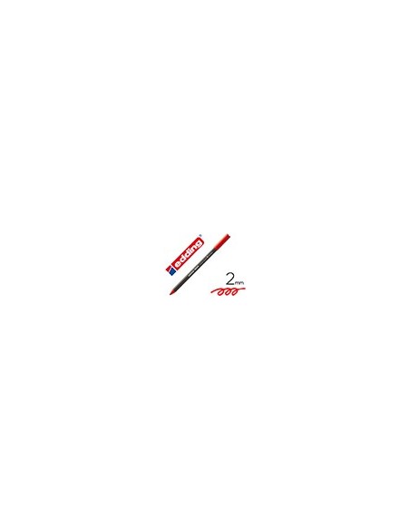 ROTULADOR EDDING PUNTA FIBRA 1300 ROJO PUNTA RED.0.5 MM