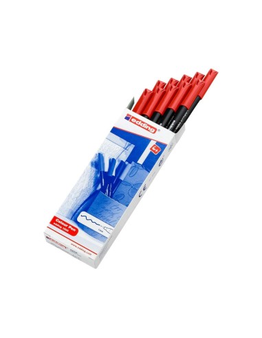 ROTULADOR EDDING PUNTA FIBRA 1200 ROJO N.2 PUNTA RED.0.5 MM