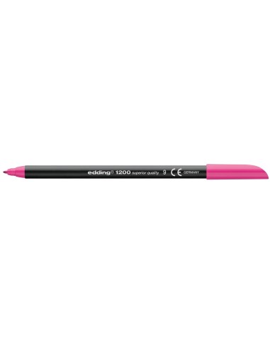 ROTULADOR EDDING PUNTA FIBRA 1200 ROSA N.9 PUNTA RED.0.5 MM