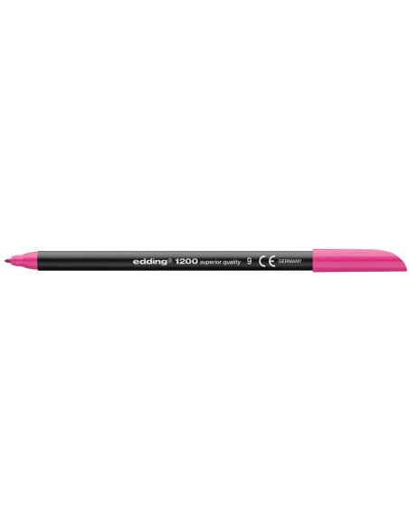 ROTULADOR EDDING PUNTA FIBRA 1200 ROSA N.9 PUNTA RED.0.5 MM