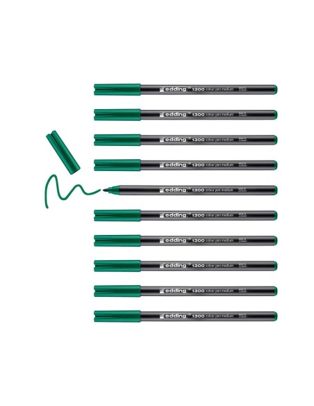 ROTULADOR EDDING PUNTA FIBRA 1300 VER PUNTA RED.0.5 MM