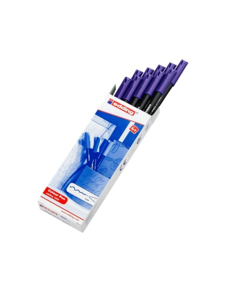 ROTULADOR EDDING PUNTA FIBRA 1200 VIOLETA N.8 PUNTA FIBRA 0.5 MM