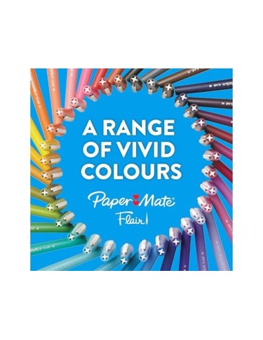 ROTULADOR PAPER MATE PUNTA NYLON 3102-1 ROJO