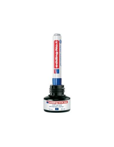 ROTULADOR EDDING MARCADOR PERM.1 ROJO PUNTA BISELADA 5 MM