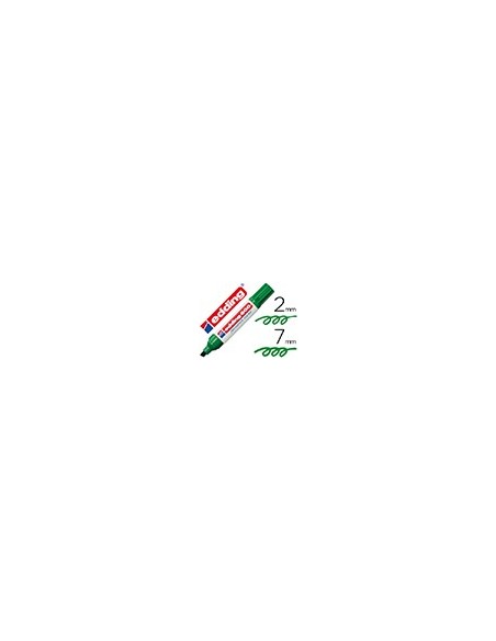 ROTULADOR EDDING MARCADOR PERM.500 VER PUNTA BISELADA 7 MM