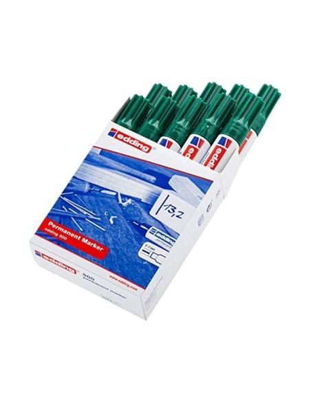 ROTULADOR EDDING MARCADOR PERM.500 VER PUNTA BISELADA 7 MM