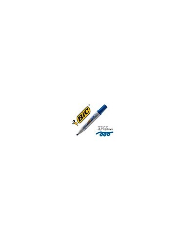 ROTULADOR BIC VELLEDA PIZARRA AZUL PUNTA BISELADA 5.9 MM
