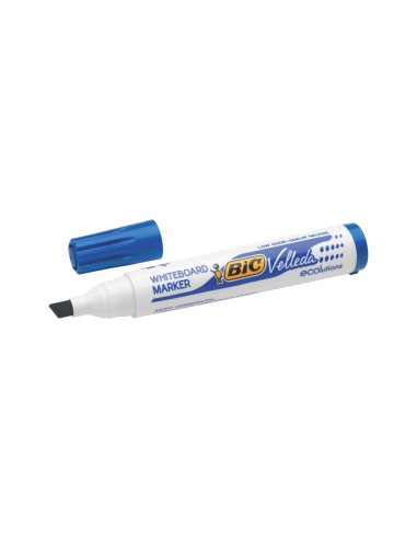 ROTULADOR BIC VELLEDA PIZARRA AZUL PUNTA BISELADA 5.9 MM