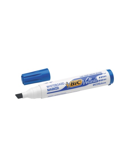 ROTULADOR BIC VELLEDA PIZARRA AZUL PUNTA BISELADA 5.9 MM