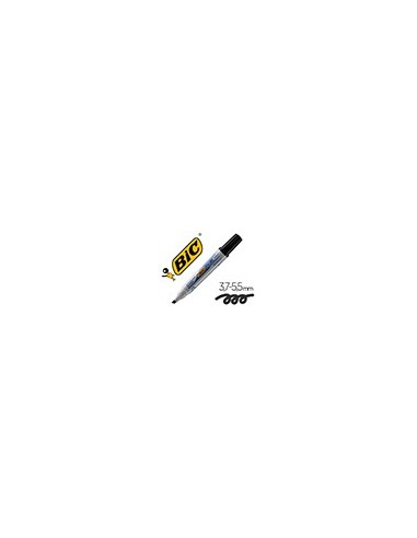 ROTULADOR BIC VELLEDA PIZARRA NEGRO PUNTA BISELADA 5.9 MM