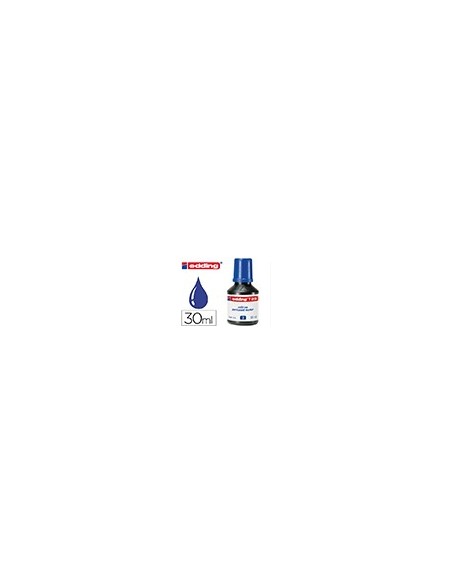 TINTA ROTULADOR EDDING T-25 AZUL FRASCO 30 ML