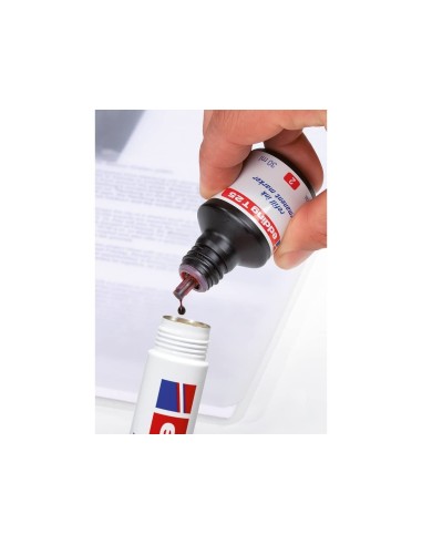 TINTA ROTULADOR EDDING T-25 AZUL FRASCO 30 ML