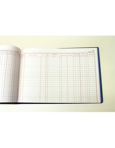 LIBRO MIQUELRIUS N. 13 FL.APAISADO 100 H.REGISTRO SOCIOS