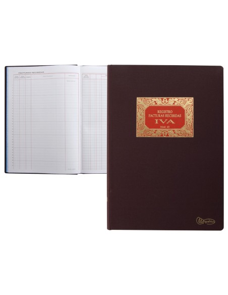 LIBRO MIQUELRIUS N. 65 FL.100 H.FACTURAS RECIBIDAS