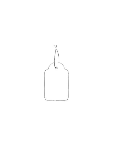 ETIQUETAS COLGANTES APLI 389 18X29MM 1000UD.