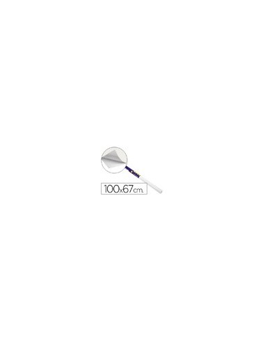 PIZARRA BLANCA CLIPPER ROLLO 100X67 CM