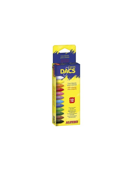 LAPICES CERA DACS CAJA 12 COL.