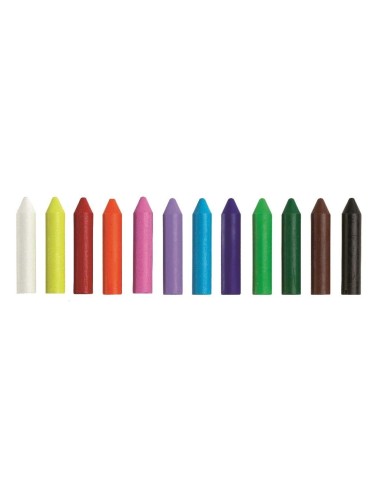 LAPICES CERA DACS CAJA 12 COL.