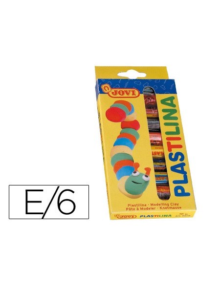 PLASTILINA JOVI ESTUCHE 10 BARRAS