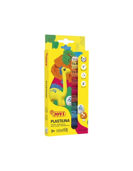 PLASTILINA JOVI ESTUCHE 10 BARRAS