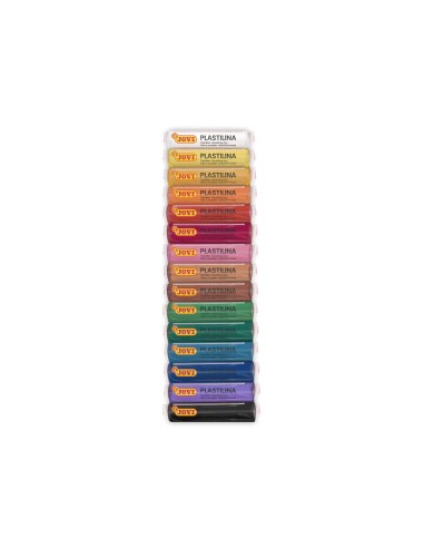 PLASTILINA JOVI ESTUCHE 15 BARRAS