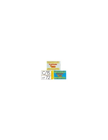 PLASTILINA JOVI 72 SURTIDA TAMAÑO GRAN CAJA 15 UDS.