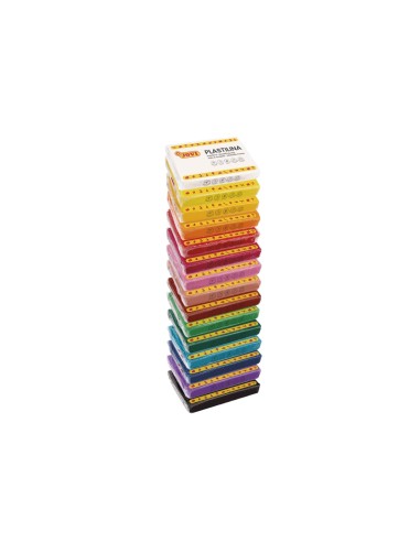 PLASTILINA JOVI 72 SURTIDA TAMAÑO GRAN CAJA 15 UDS.