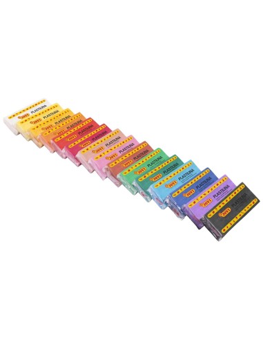 PLASTILINA JOVI 71 SURTIDA TAMAÑO MEDIANO CAJA 15 UDS.