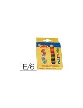 PLASTILINA JOVI ESTUCHE 6 UDS. 2