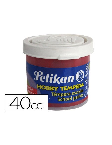 TEMPERA HOBBY 40 CC CARMIN N.34