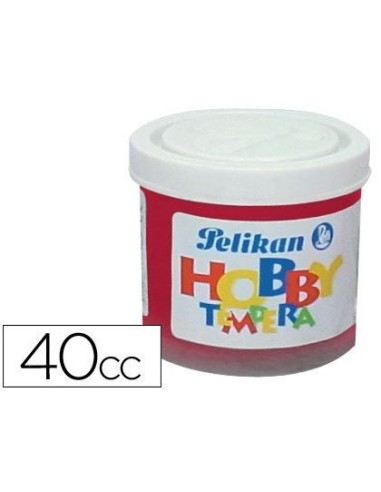 TEMPERA HOBBY 40 CC CARMIN N.34