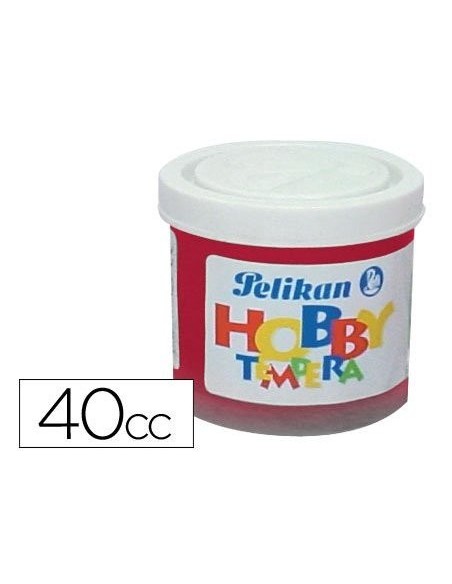 TEMPERA HOBBY 40 CC CARMIN N.34