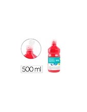 TEMPERA ESCOLAR LIDERPAPEL 500 ML ROJO ESCARLATA 2