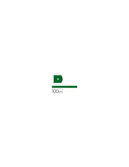 REGLA FABER 100 CM PLASTICO VERDE