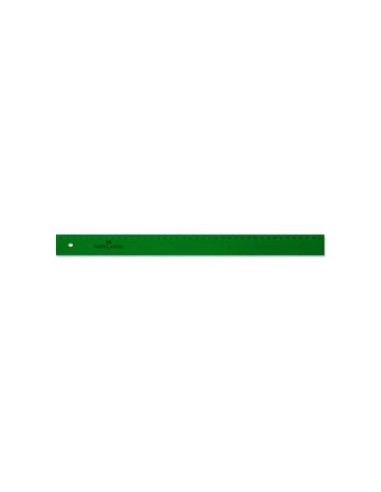 REGLA FABER 100 CM PLASTICO VERDE