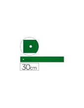 REGLA FABER 30 CM PLASTICO VERDE 2