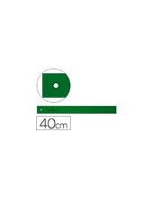 REGLA FABER 40 CM PLASTICO VERDE 2