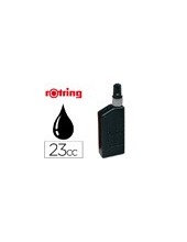 TINTA CHINA ROTRING NEGRA FRASCO 23 CC 2