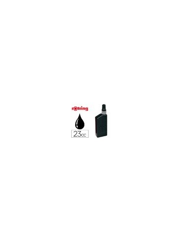 TINTA CHINA ROTRING NEGRA FRASCO 23 CC