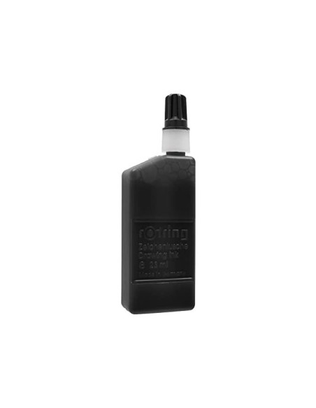 TINTA CHINA ROTRING NEGRA FRASCO 23 CC