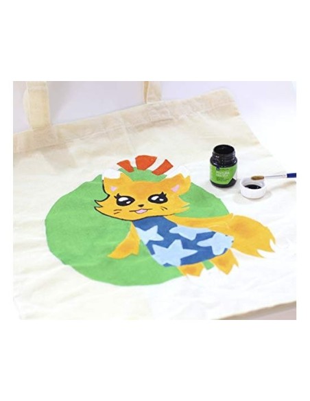 PINTURA TELA LA PAJARITA AMARILLO CLARO 25 ML