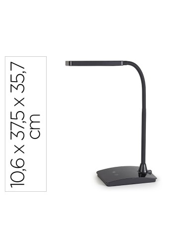 LAMPARA ESCRITORIO MAUL LED PEARLY 3 NIV. INTENSIDAD NG.106X375X357MM