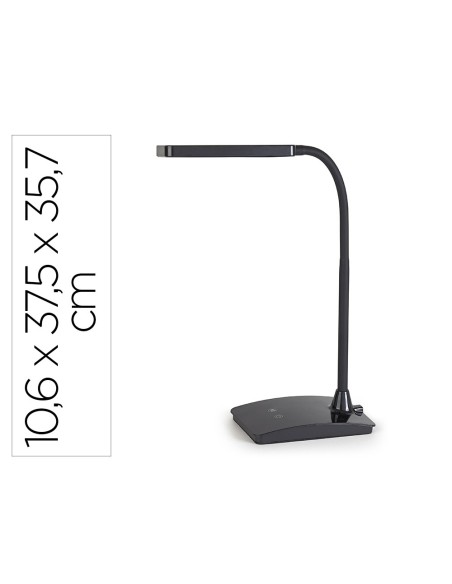 LAMPARA ESCRITORIO MAUL LED PEARLY 3 NIV. INTENSIDAD NG.106X375X357MM